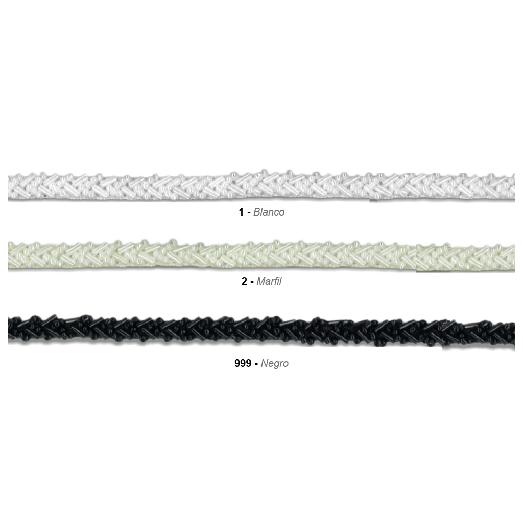 Galón Pasamanería con rocalla