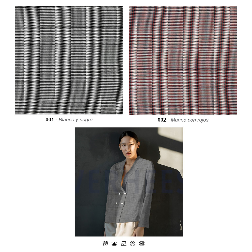 Tela de patchwork pata de gallo