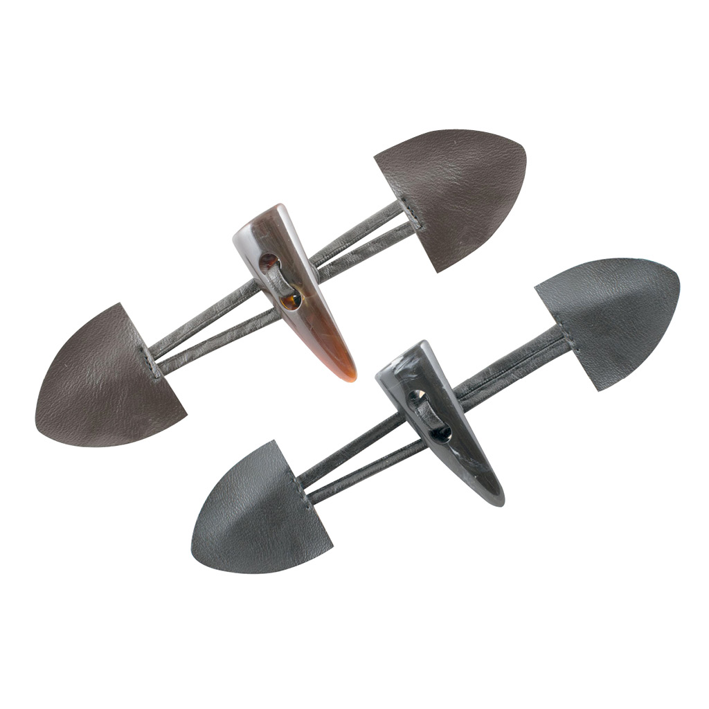 Cierre de trenca con piel