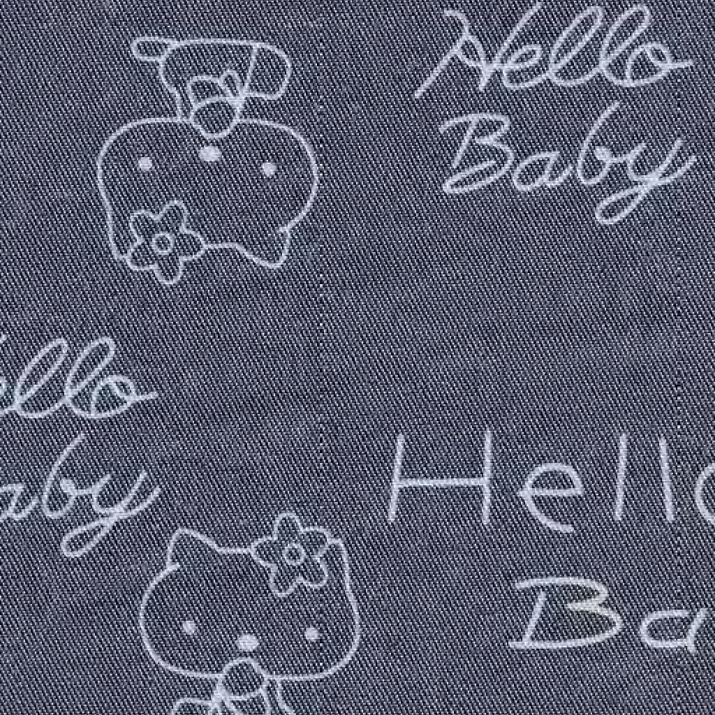 Tejido Algodon 145 cms DENIM HELLO BABY