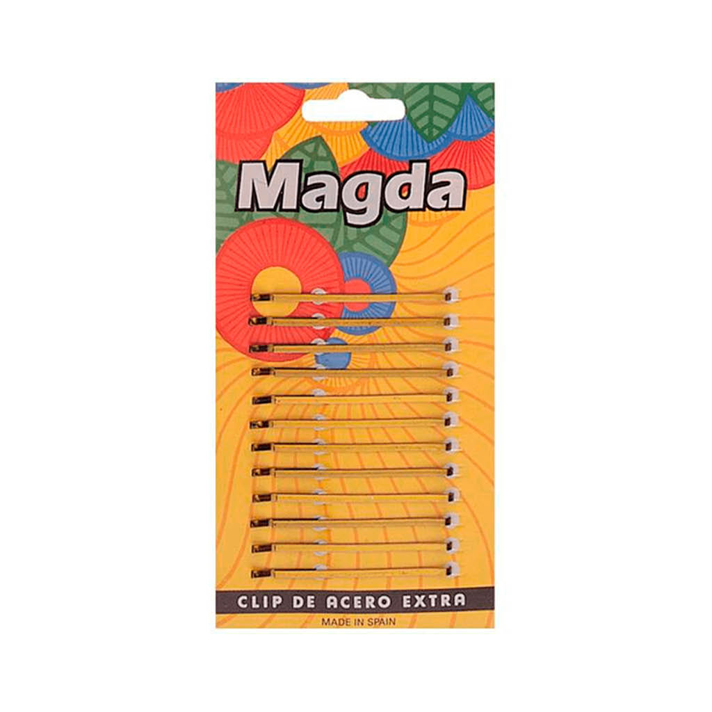 Clips magda color bronce