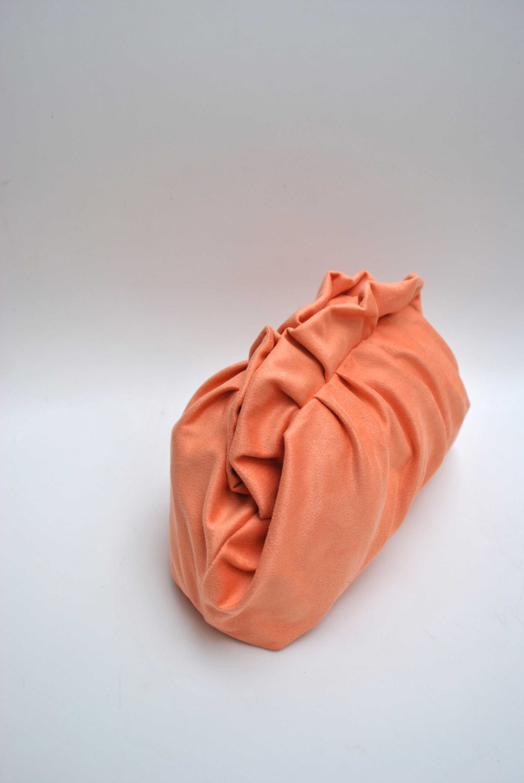 Bolso naranja fruncido - Imagen 2