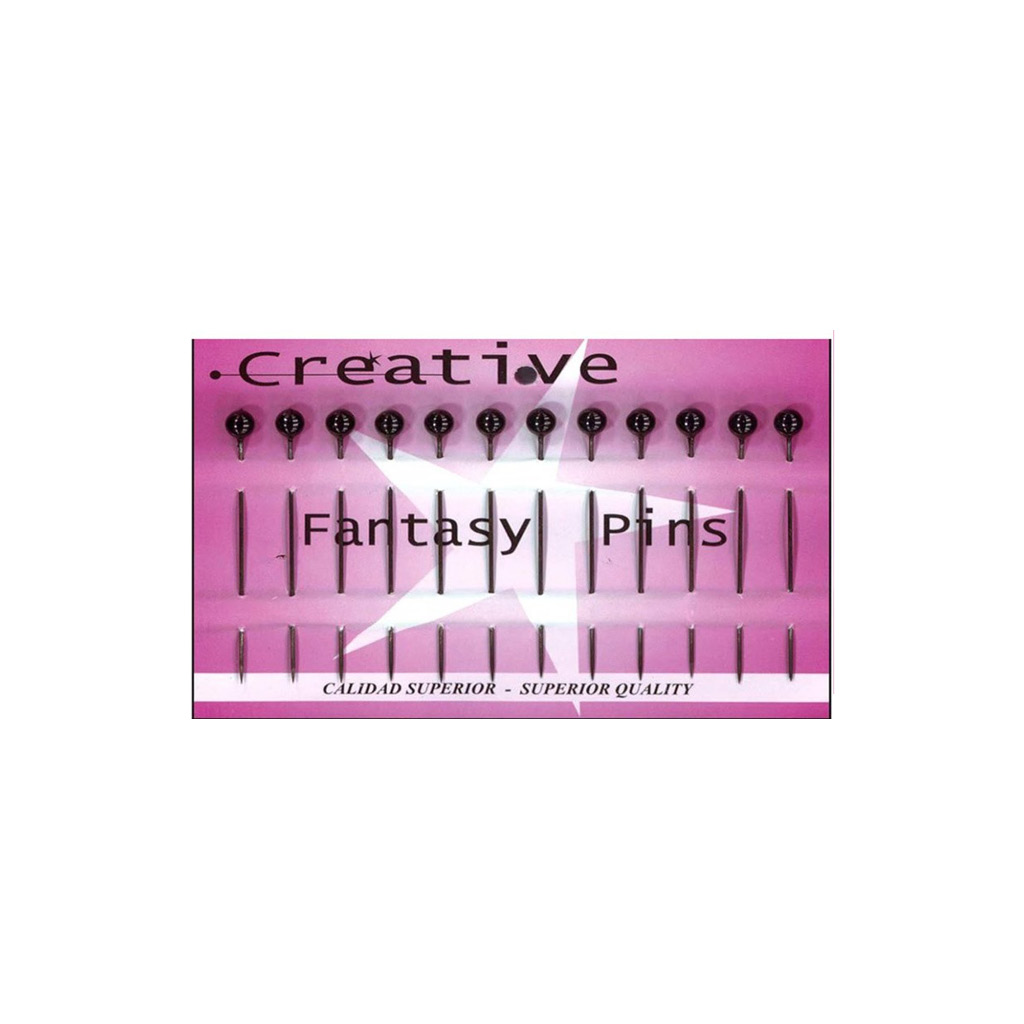 Alfileres bola negra