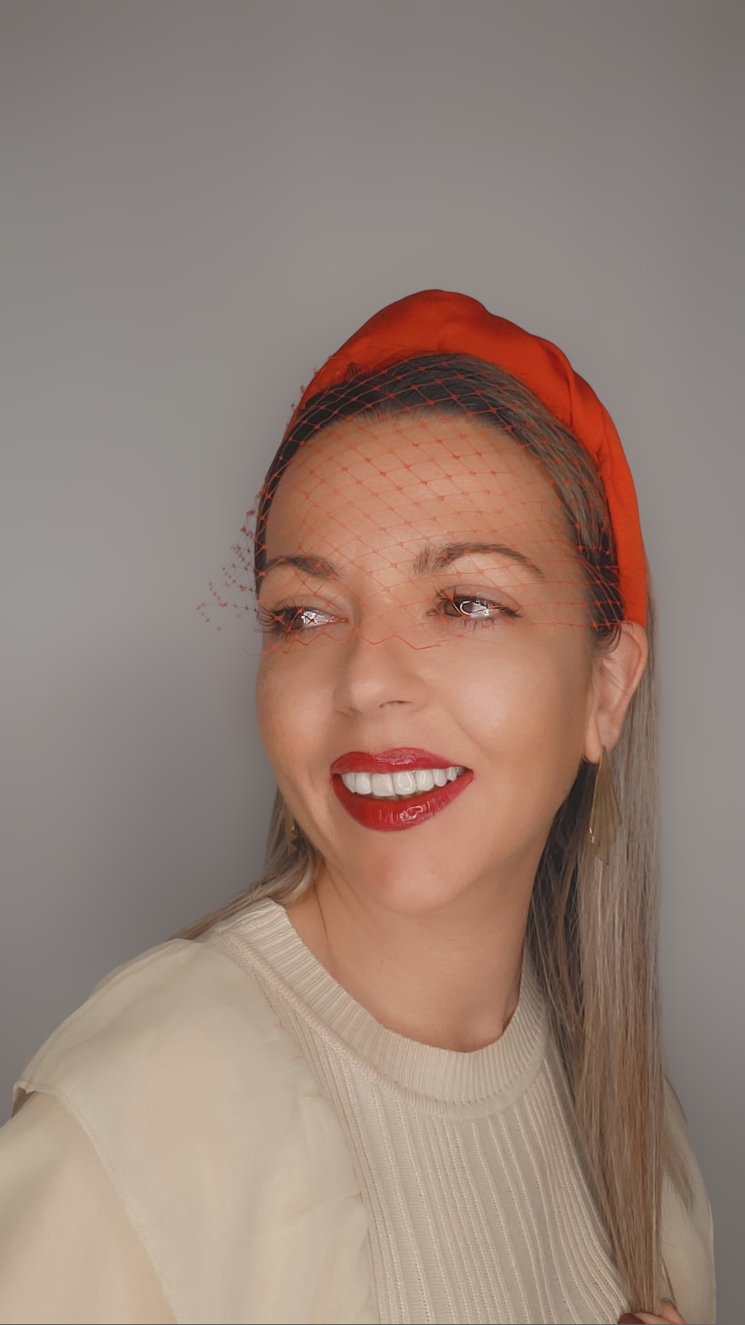 Diadema roja red - Imagen 3