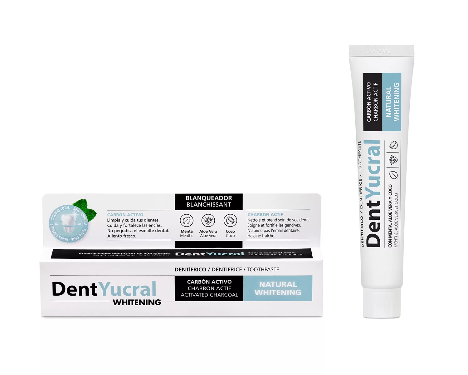 Pasta dentífrica carbón activo 75ML