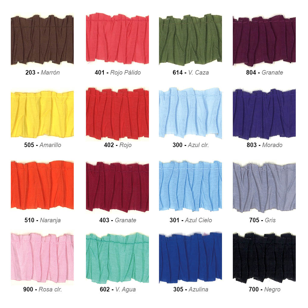 Plisado arrugado biselina - Imagen 2