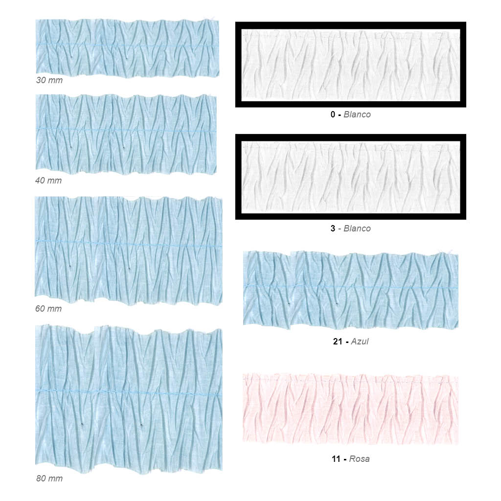 Plisado arrugado muselina