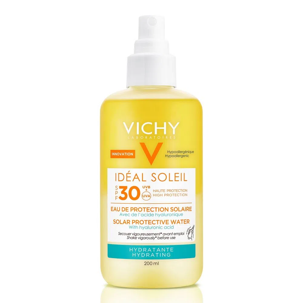 VICHY SOLAR AGUA PROTECTORA HIDRATANTE FPS 30 SPRAY x 200