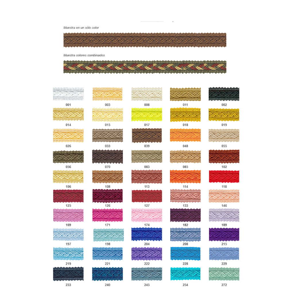 Galón pasamanería Olmedo