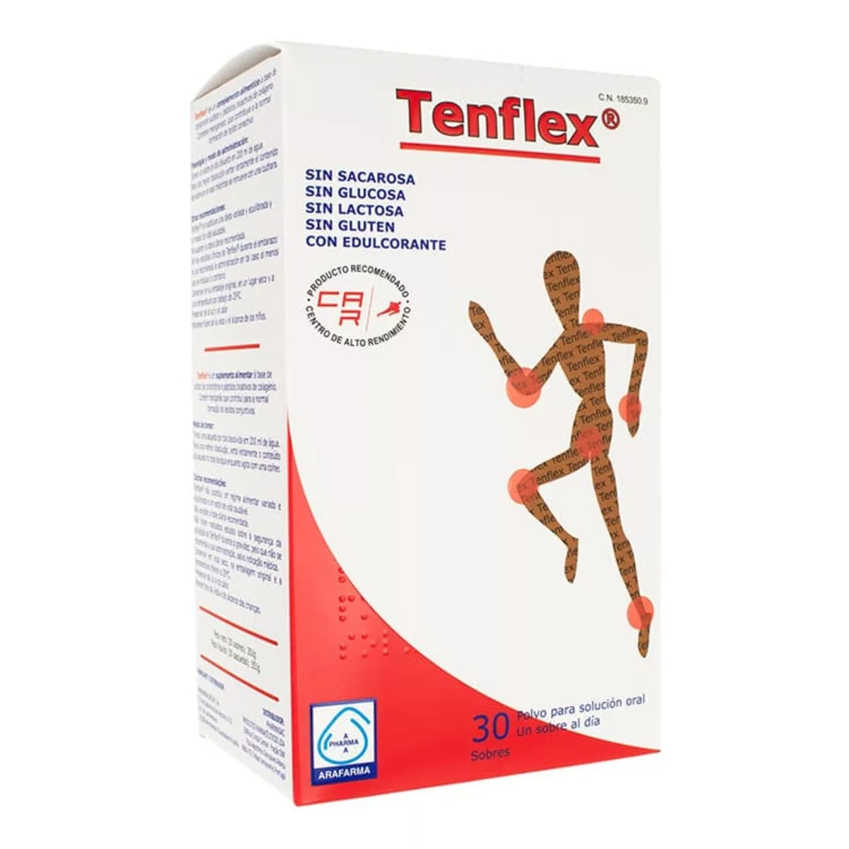 TENFLEX polvo – tendones y ligamentos,