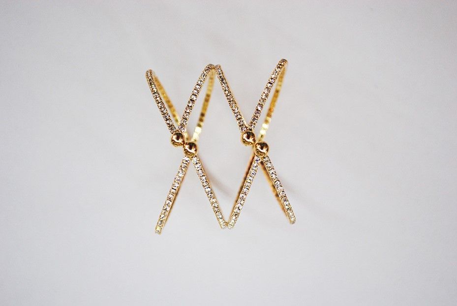 Brazalete dorado de fiesta - Imagen 3