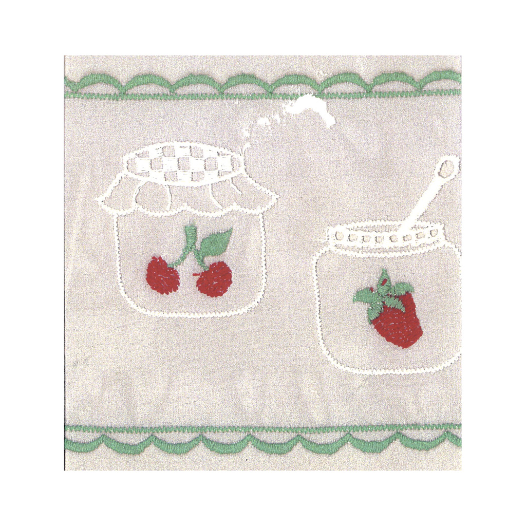 Tira bordada gasa 100 mm