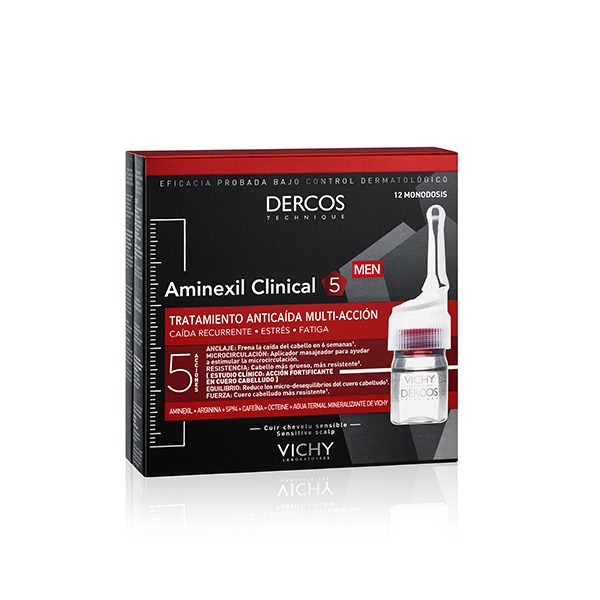 VICHY DERCOS AMINEXIL HOMBRE CLINICAL 5 x 12 - Imagen 7