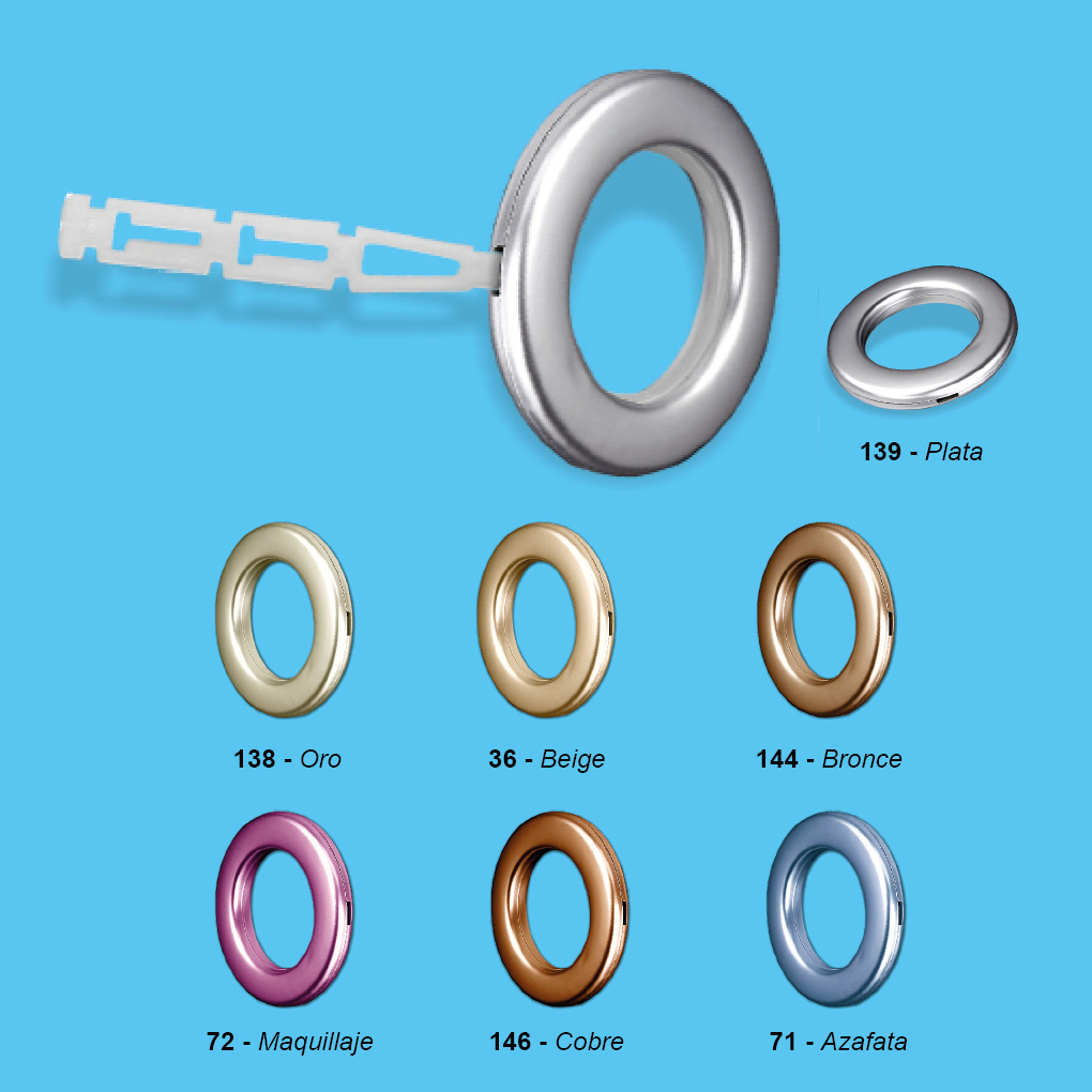 Embellecedor Aro Decor ollaos ABS 43 mm - Imagen 2