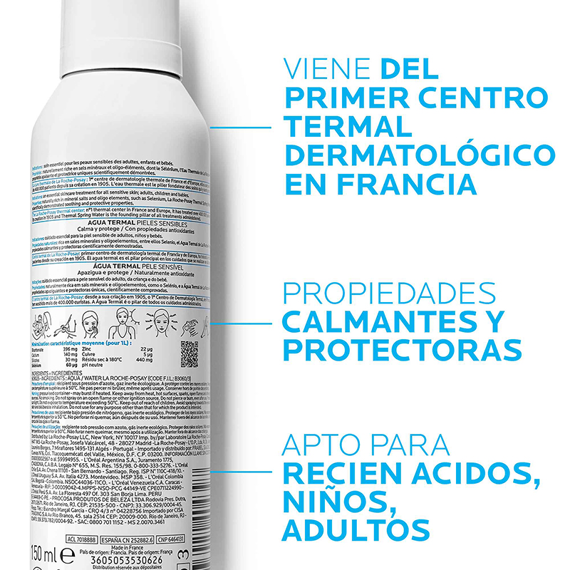 La Roche-Posay Agua Termal 300ml - Imagen 3