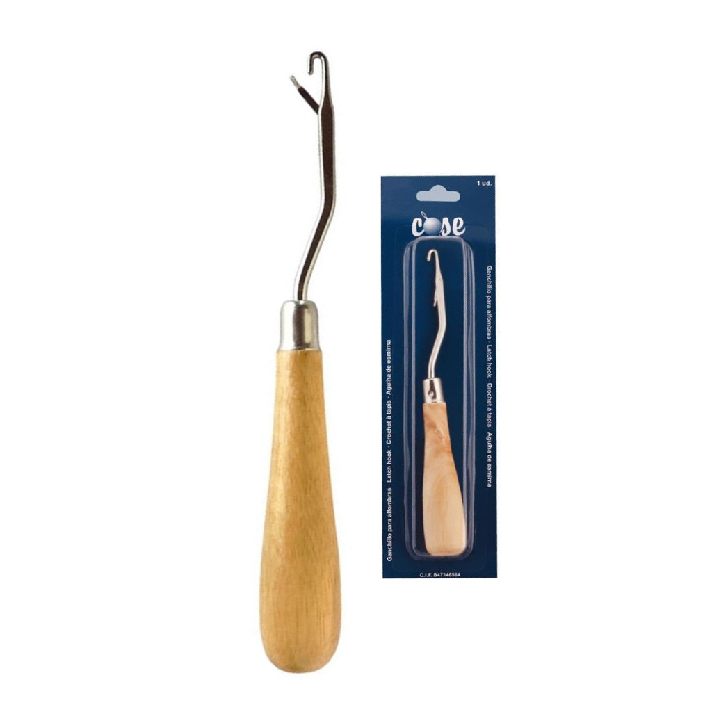 Ganchillo para alfombras