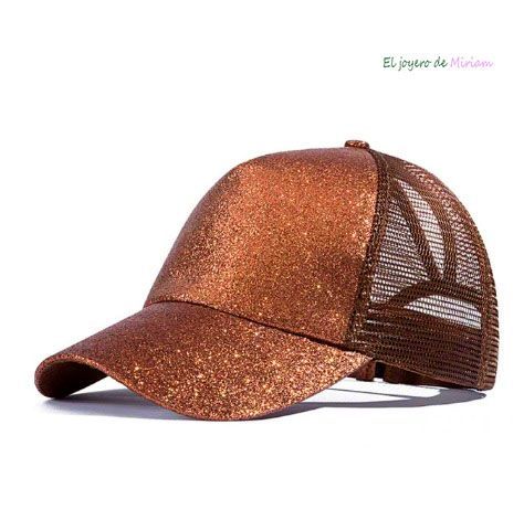 Gorra con brillo