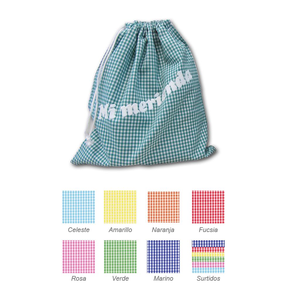 Bolsa vichy mi merienda