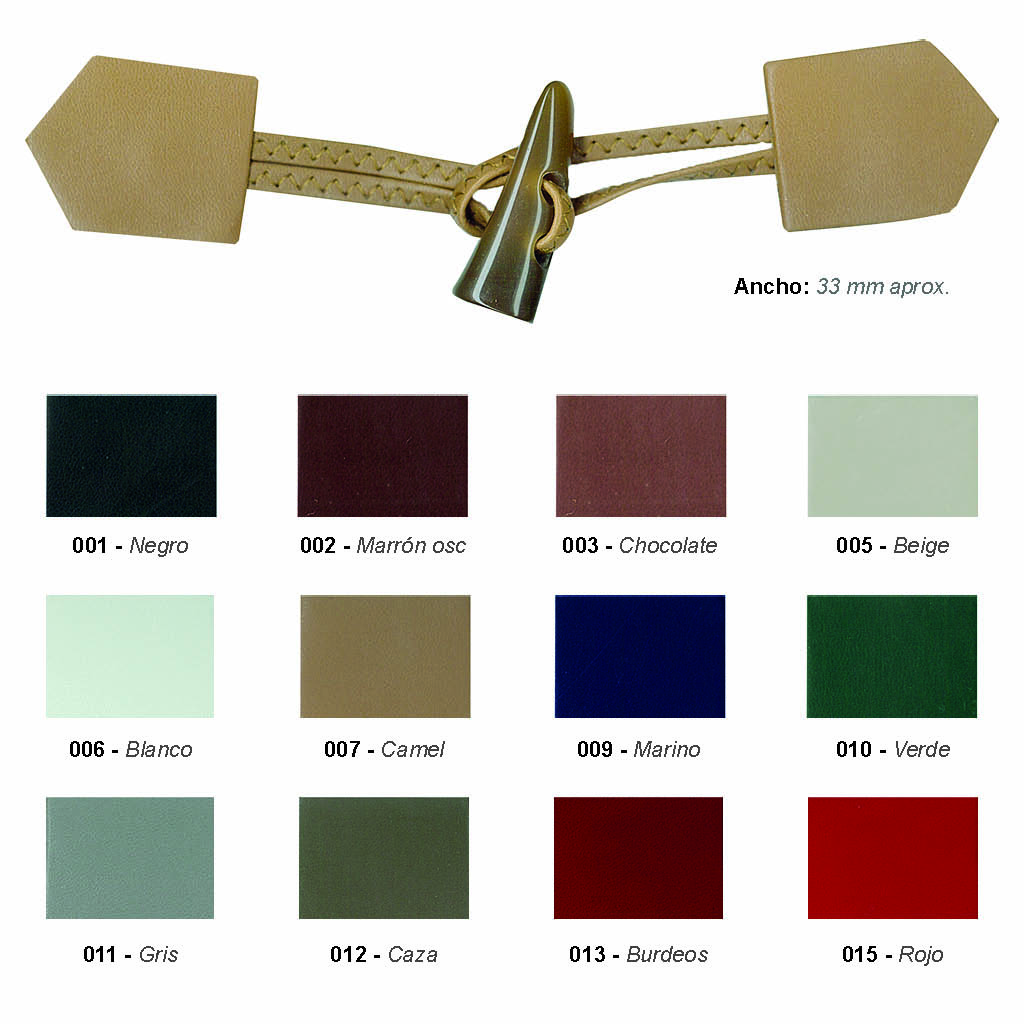 Cierre de trenca polipiel