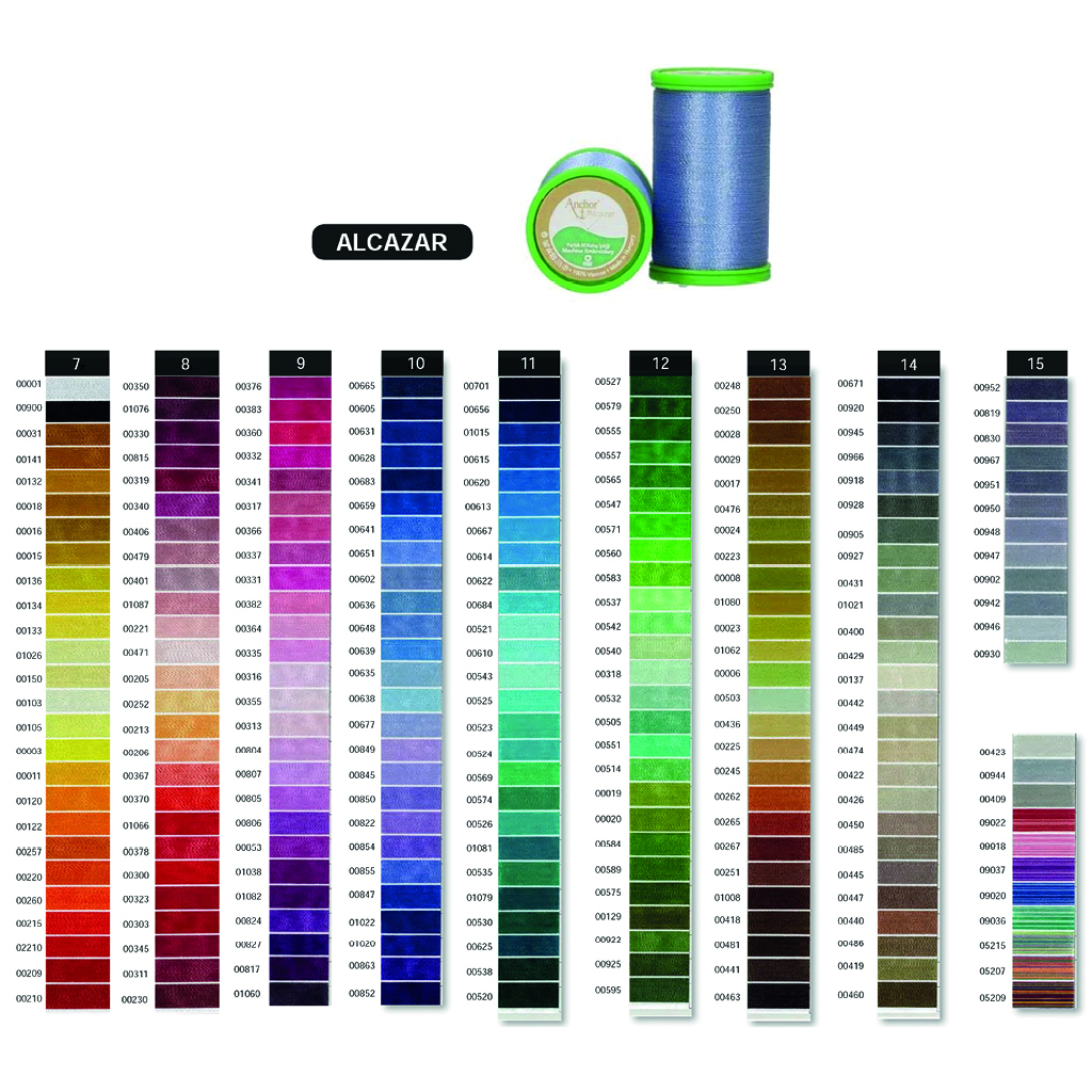 Hilo bordar a máquina Anchor Alcazar - Imagen 2