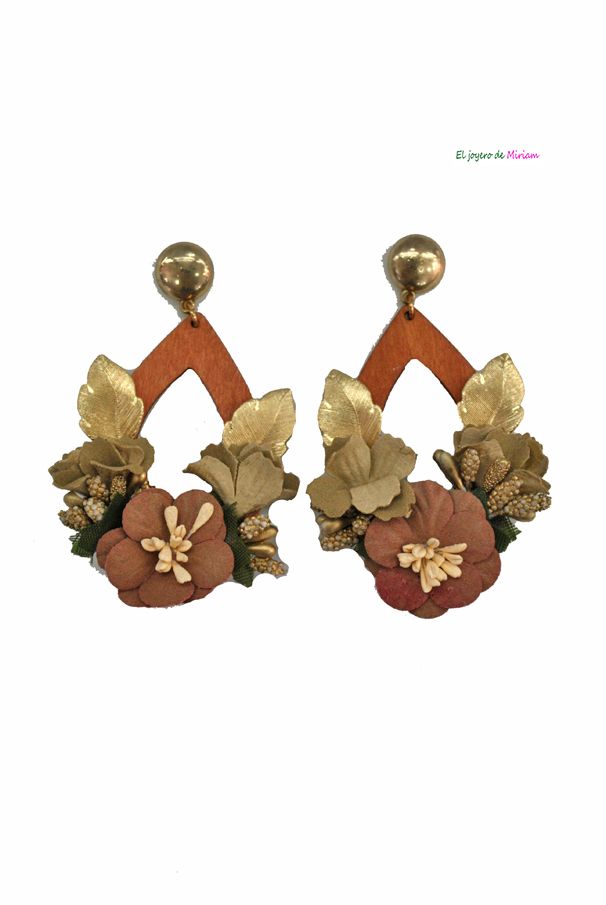 Pendientes flamenca
