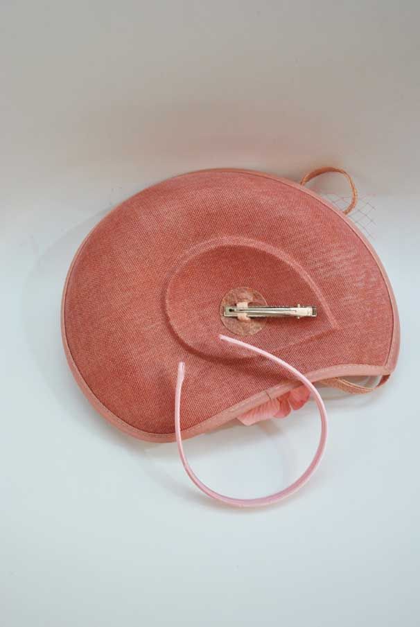 Tocado mediano rosa - Imagen 3