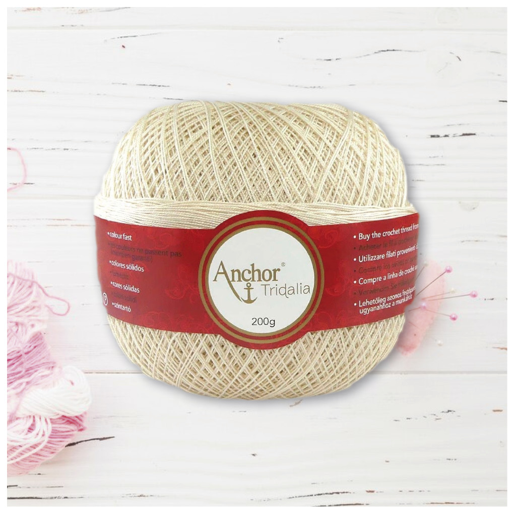 Hilo tridalia 200 gramos grueso 12
