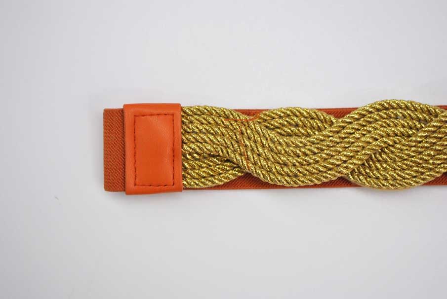 Cinturón naranja de fiesta - Imagen 2