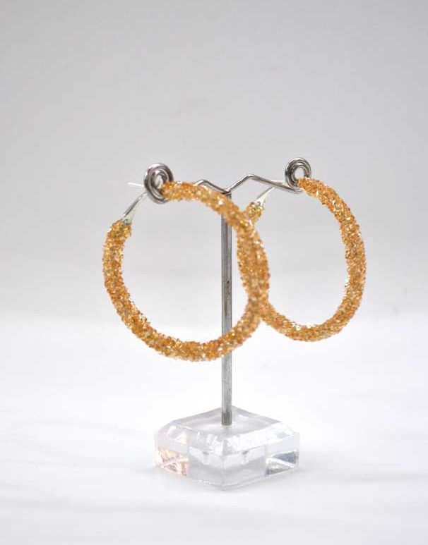 Pendientes aros dorados