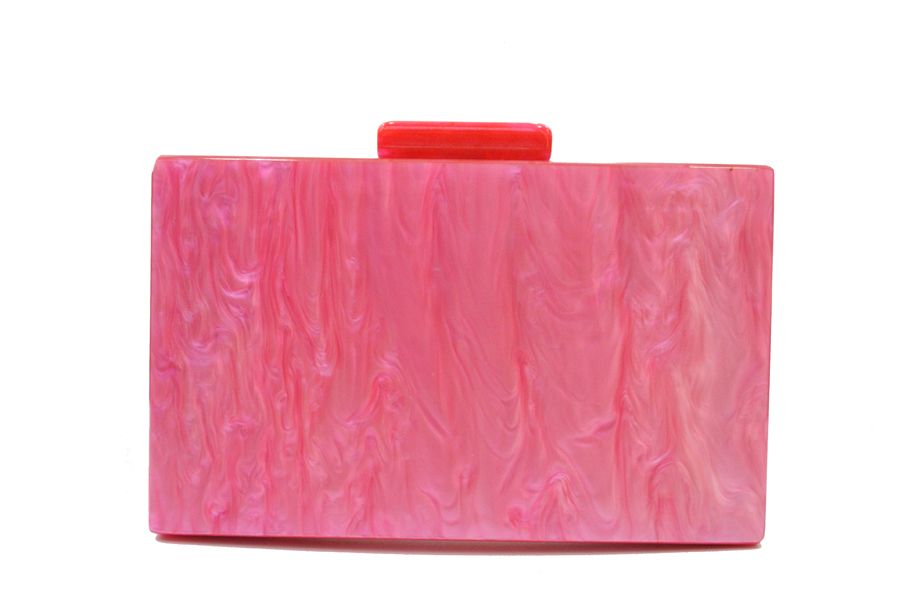 Clutch caja nácar multicolor - Imagen 3