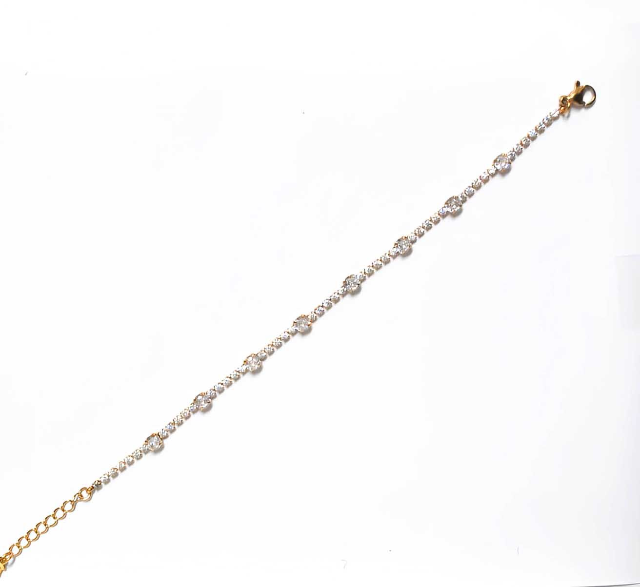 Pulsera dorada de acero - Imagen 2