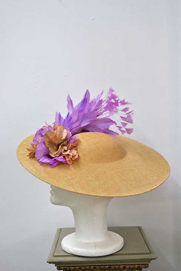 Tocado lila – violeta - Imagen 5