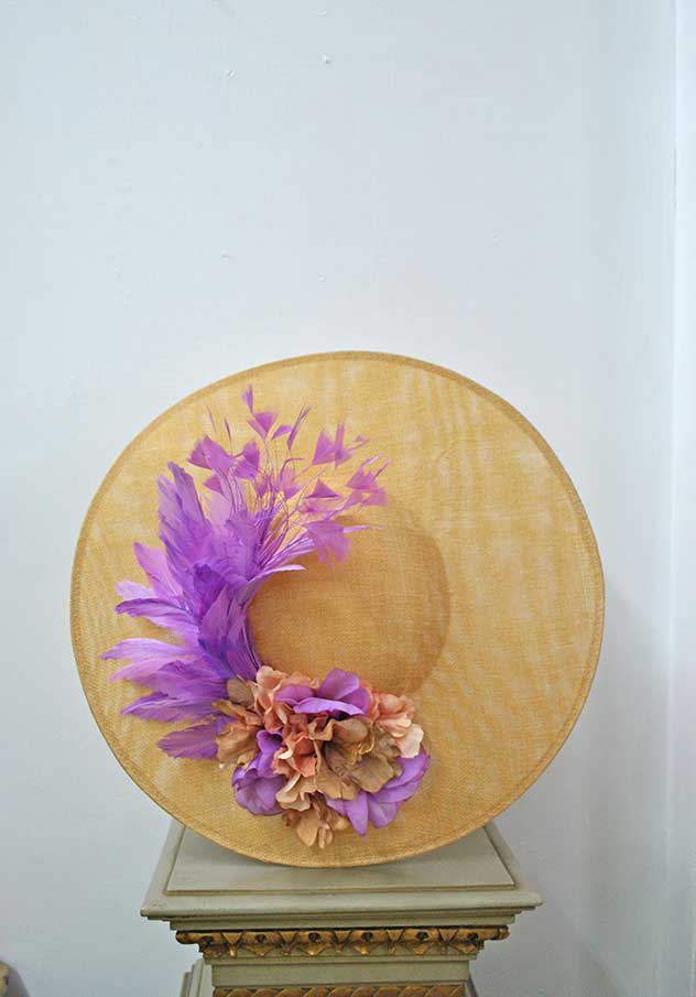 Tocado lila – violeta - Imagen 6