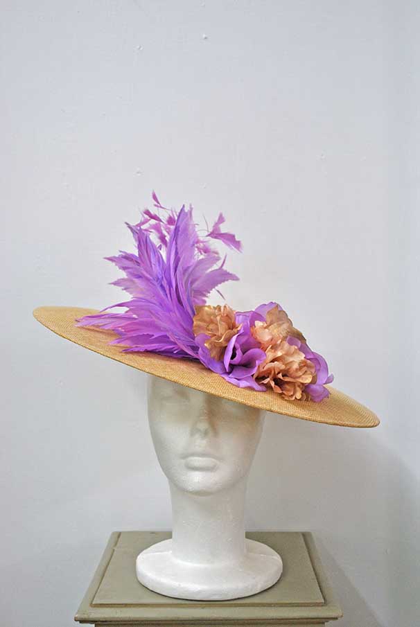 Tocado lila – violeta - Imagen 7