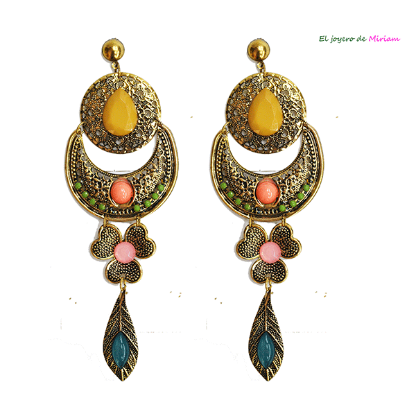 Pendientes boho chic