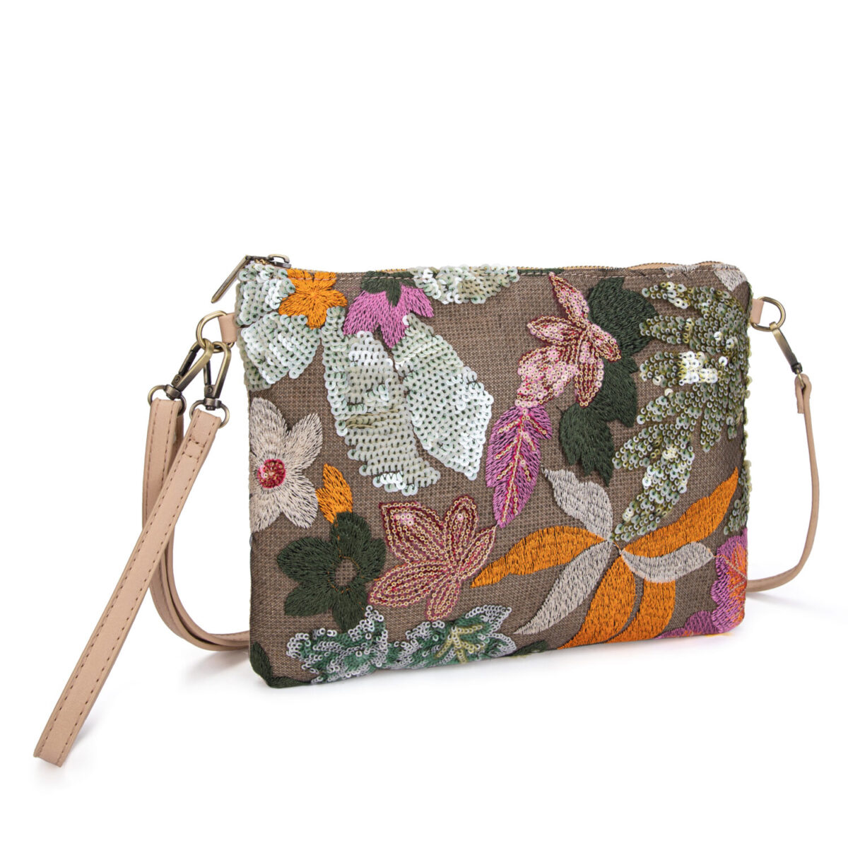 Bolso bandolera lentejuelas - Imagen 2