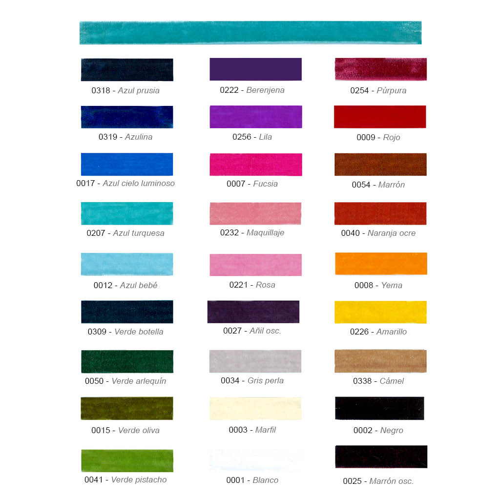 Cinta terciopelo elástica 9 mm.