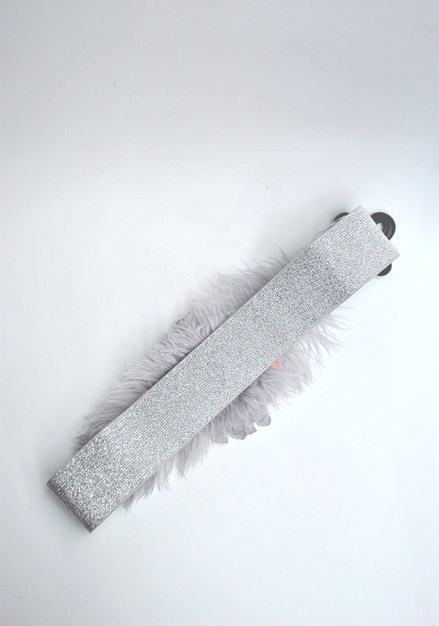 Cinturón rosa y plateado - Imagen 3