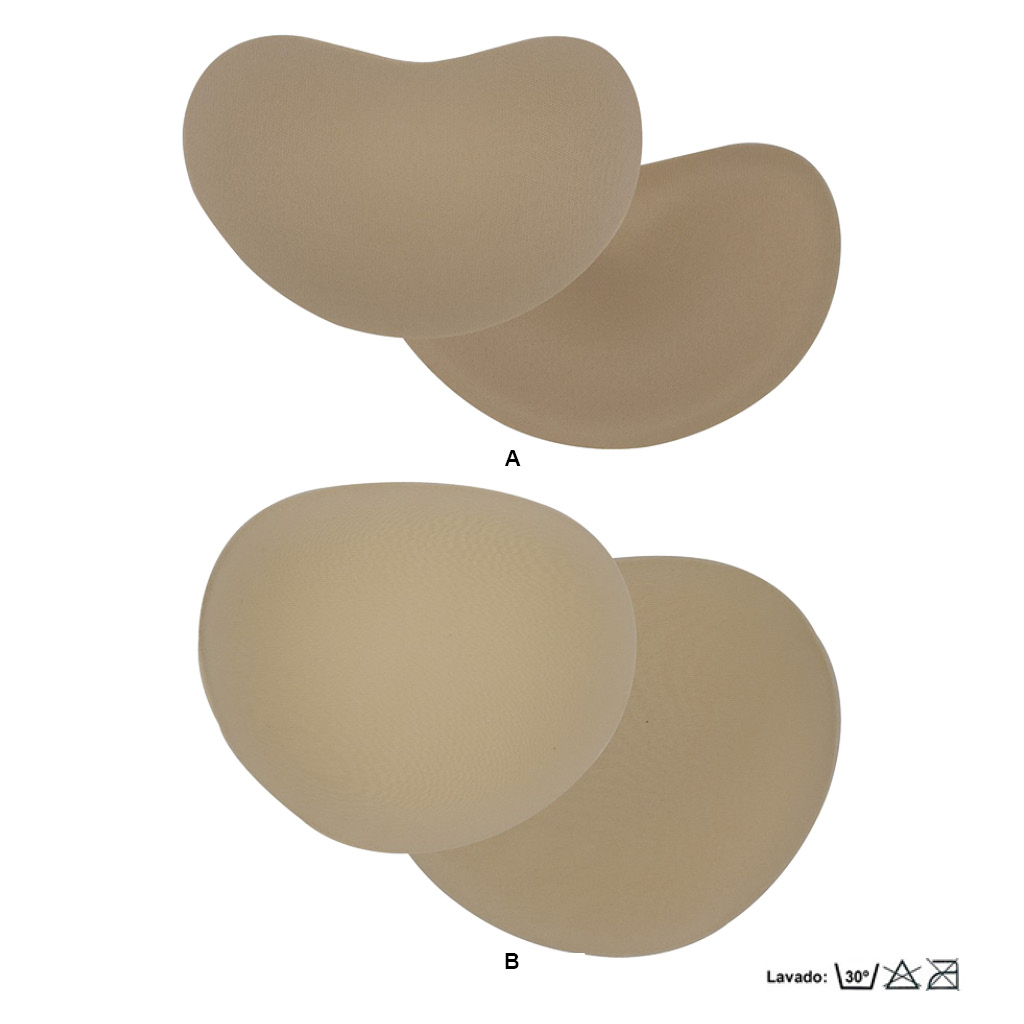 Copa relleno anatomico con push-up