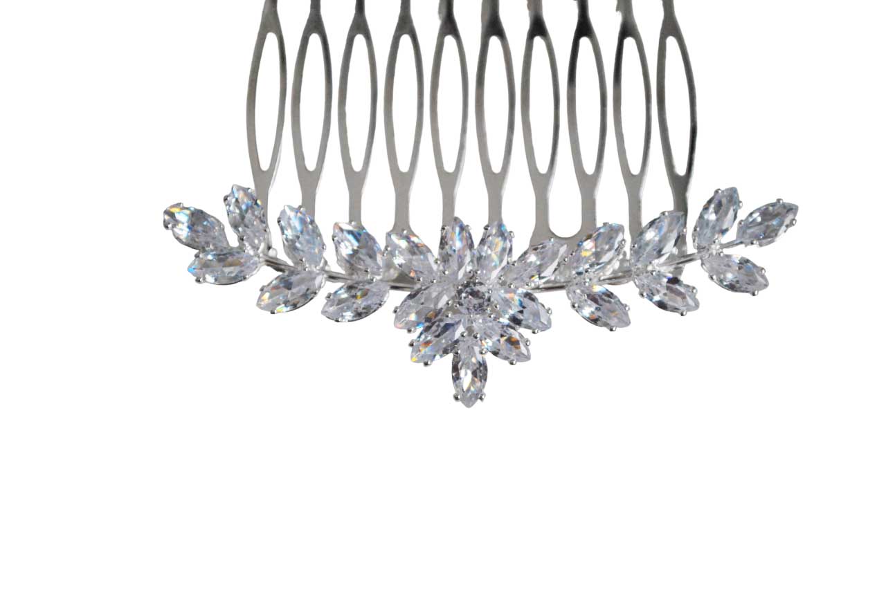 Tocado peineta cristales - Imagen 2