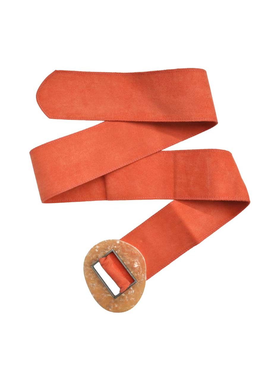 Cinturón naranja melocotón