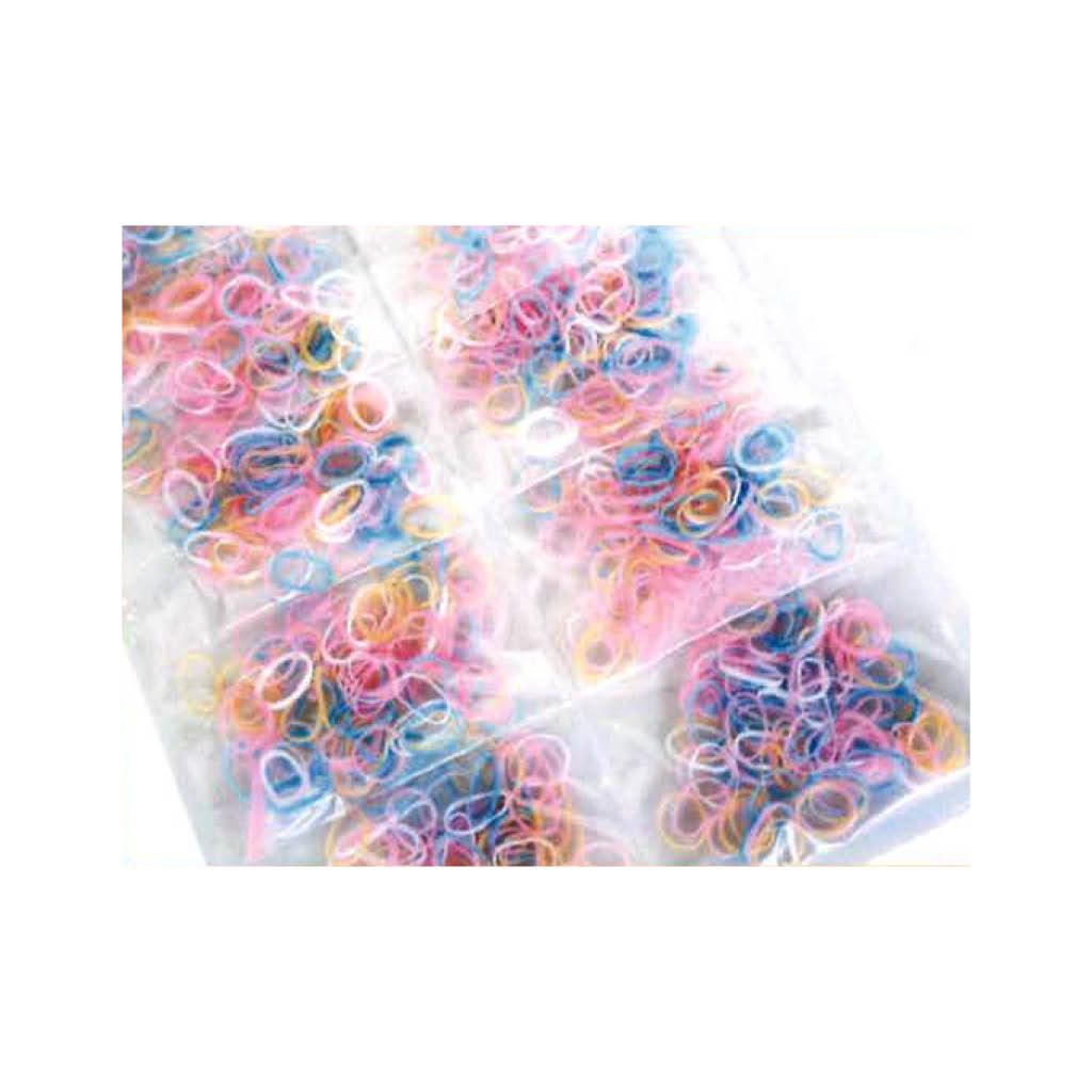 Gomas para el pelo de silicona colores pasteles