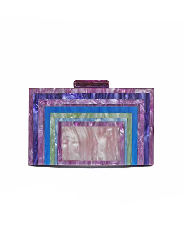 Bolso de fiesta multicolor