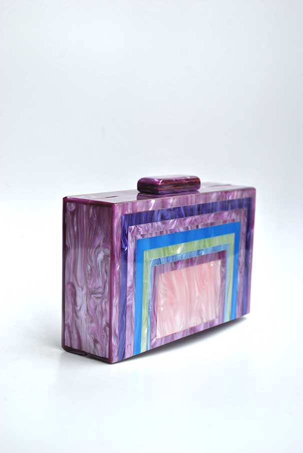 Bolso de fiesta multicolor - Imagen 2