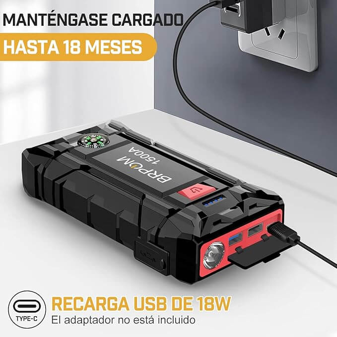 Cargador Jumper 15000mAh - Imagen 2