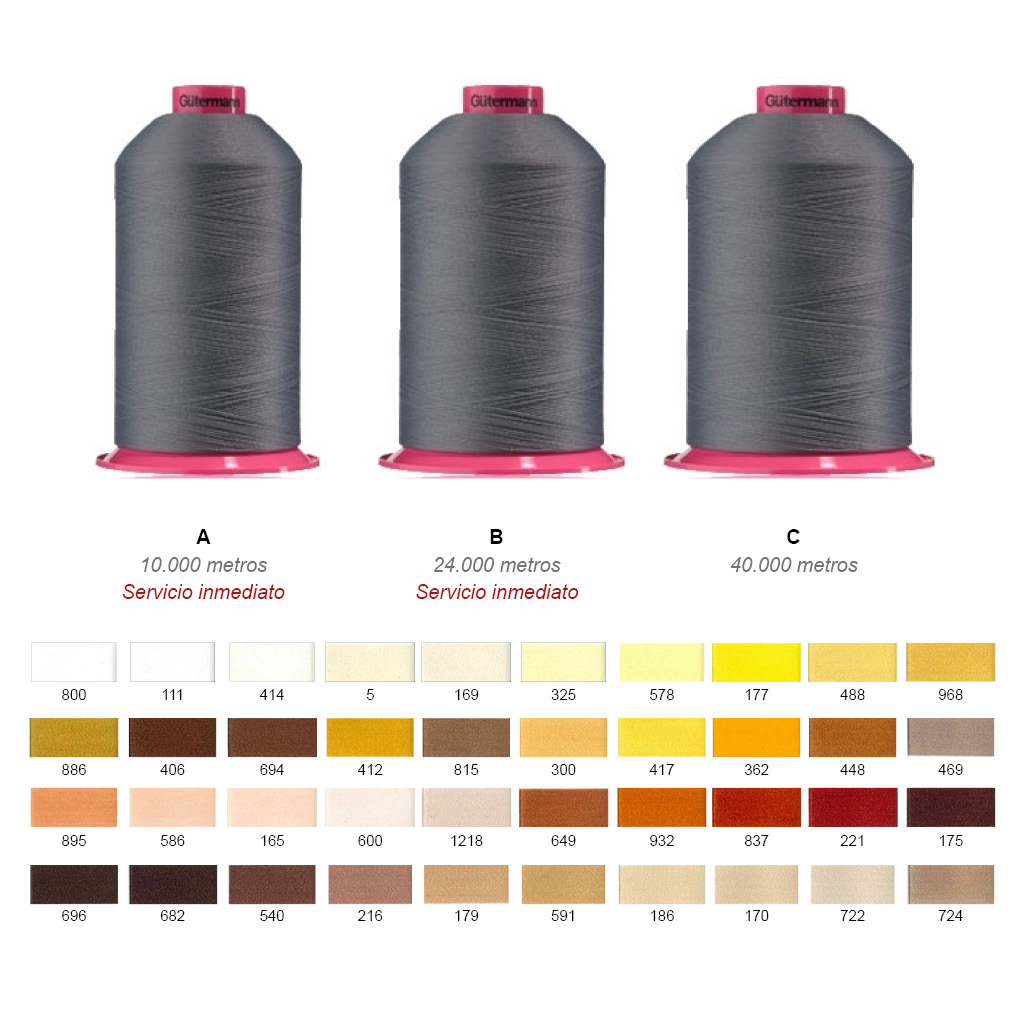 Hilo poliéster Overlock E151