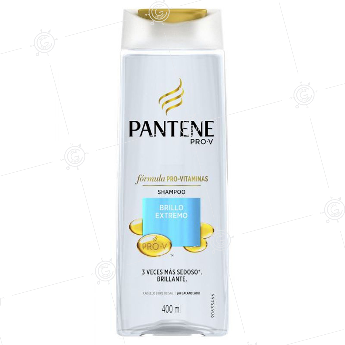 SH. PANTENE BRILLO EXTREMO 400ML. (12)