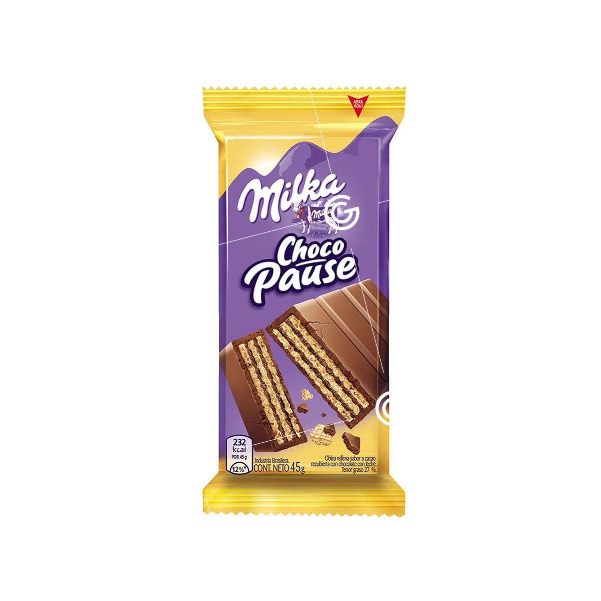 CHOCOL. EN BARRA MILKA PAUSE X 45GR 6 X 5 (90)