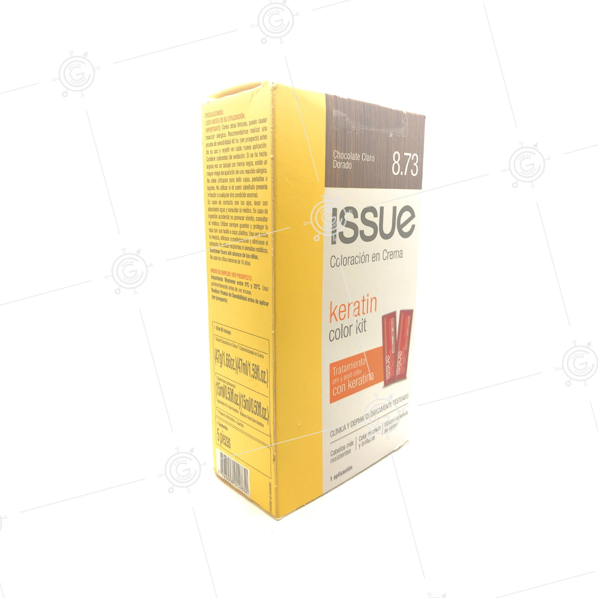 TINTE ISSUE KIT KERATINA N°8.73 (9)