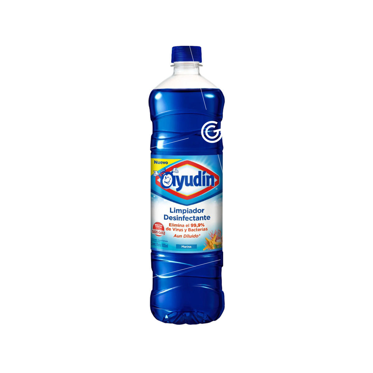 DESINFECTANTE AYUDIN LIMP. MARINA 900ML (12)